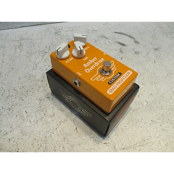 Used Mad Professor Used Mad Professor Amber Overdrive Custom Effect Pedal