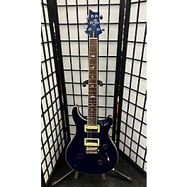 Used PRS Used PRS SE Standard 24 Blue Solid Body Electric Guitar