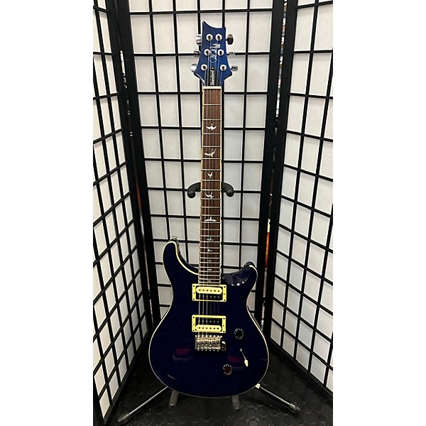 Used PRS Used PRS SE Standard 24 Blue Solid Body Electric Guitar