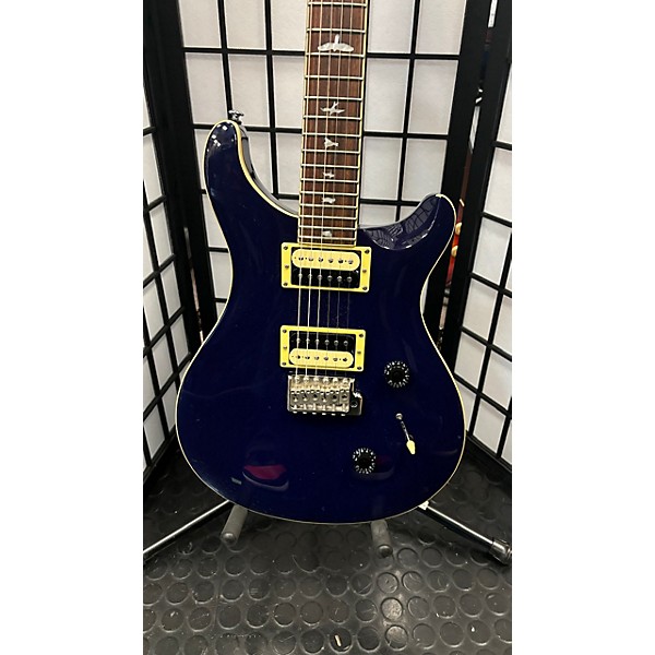 Used PRS Used PRS SE Standard 24 Blue Solid Body Electric Guitar