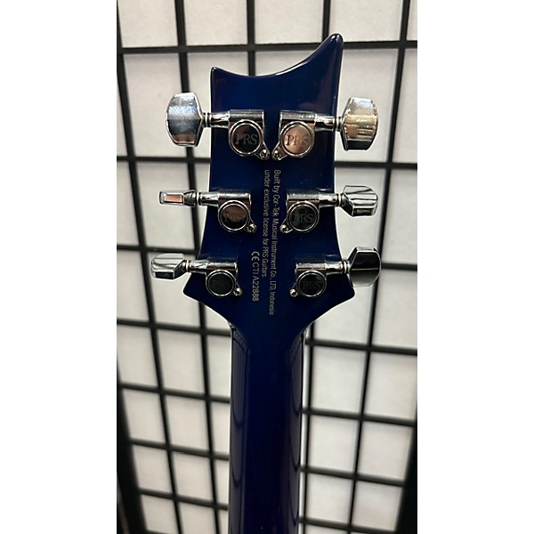 Used PRS Used PRS SE Standard 24 Blue Solid Body Electric Guitar