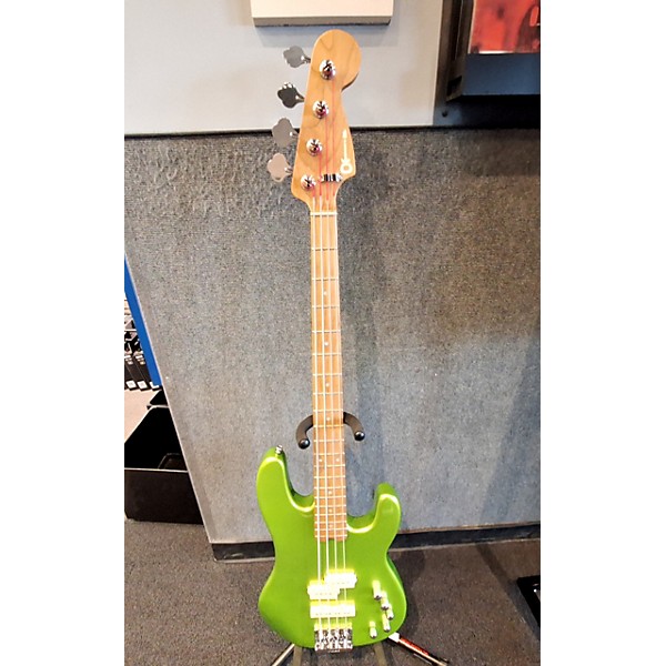 Used Charvel Used Charvel PRO-MOD SAN DIMAS PJ IV LIME GREEN METALLIC Electric Bass Guitar