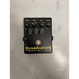 Used Tech 21 Sansamp GT2 Tube Amp Emulator Effect Pedal