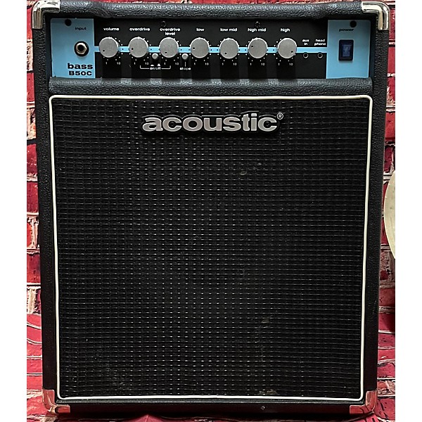 Used Acoustic Used Acoustic B50C 1X10 50W Bass Combo Amp