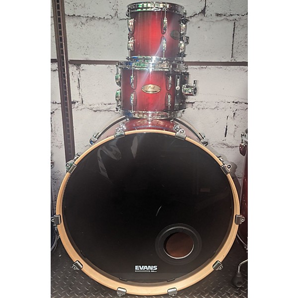 Used Pearl Used Pearl 6 piece Session Studio Select Red Drum Kit