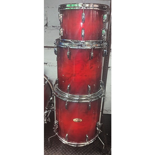 Used Pearl Used Pearl 6 piece Session Studio Select Red Drum Kit