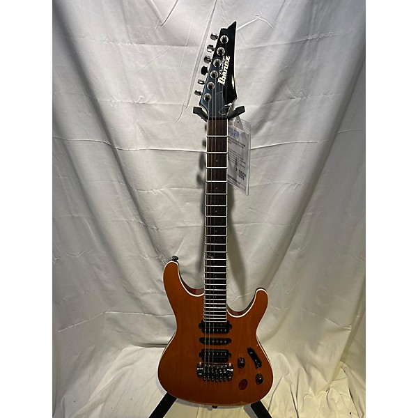 Used Used Ibanez SV5470F Prestige Amber Solid Body Electric Guitar