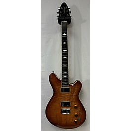 Used Sweetwood Guitars Used Sweetwood Guitars Comet Custom Natural Burst Solid Body Electric Guitar