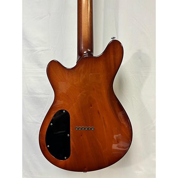 Used Sweetwood Guitars Used Sweetwood Guitars Comet Custom Natural Burst Solid Body Electric Guitar