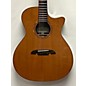 Used Alvarez Used Alvarez MG75CE Natural Acoustic Electric Guitar thumbnail