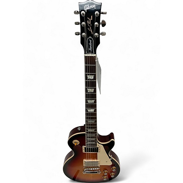 Used Gibson Used Gibson Les Paul Standard 1960's Neck AAA Top Tri-Burst Solid Body Electric Guitar