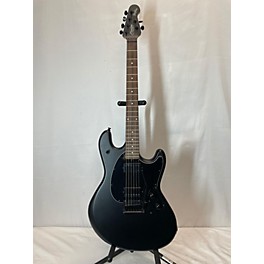 Used Sterling by Music Man Used Sterling By Music Man Stingray Stealth Satin Black Solid Body Electric Guitar