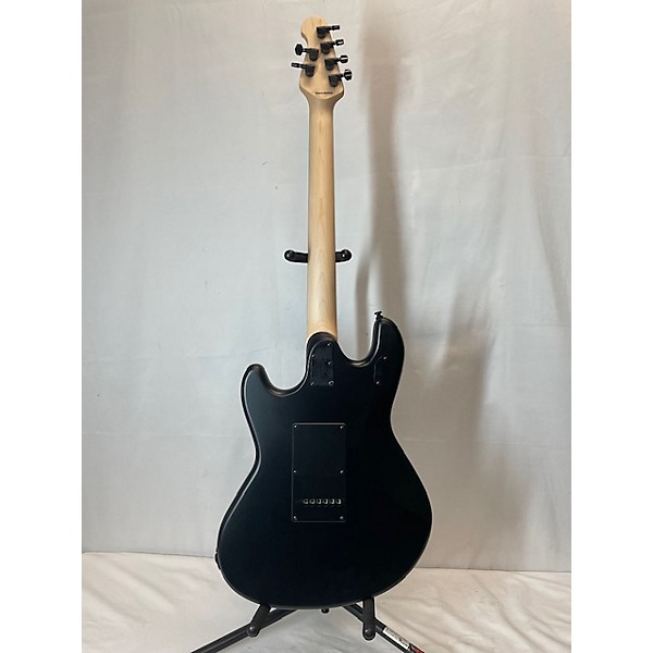 Used Sterling by Music Man Used Sterling By Music Man Stingray Stealth Satin Black Solid Body Electric Guitar