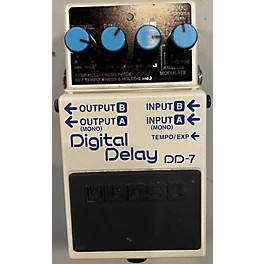 Used BOSS DD7 Digital Delay Effect Pedal