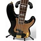 Used Squier Used Squier 40TH ANNIVERSARY PRECISION BASS GOLD EDITION Black Electric Bass Guitar