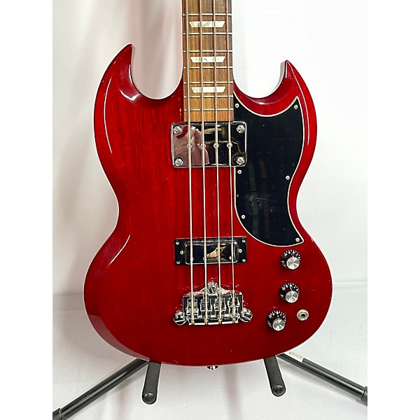 Used Gibson Used 2010 Gibson SG Bass Heritage Cherry Electric Bass Guitar