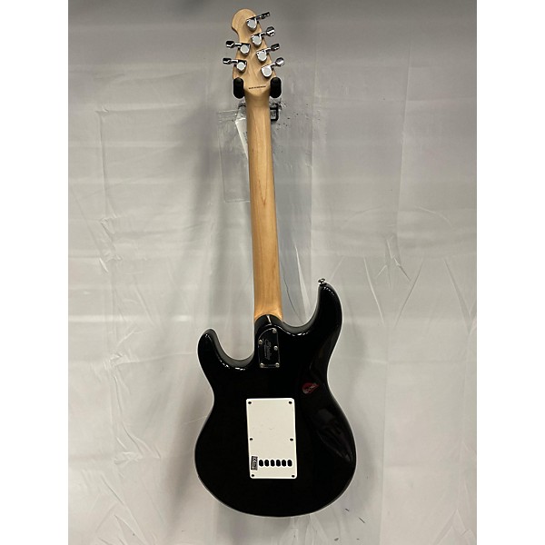 Used Sterling by Music Man Used Sterling By Music Man Sub Silo 3 Black Solid Body Electric Guitar