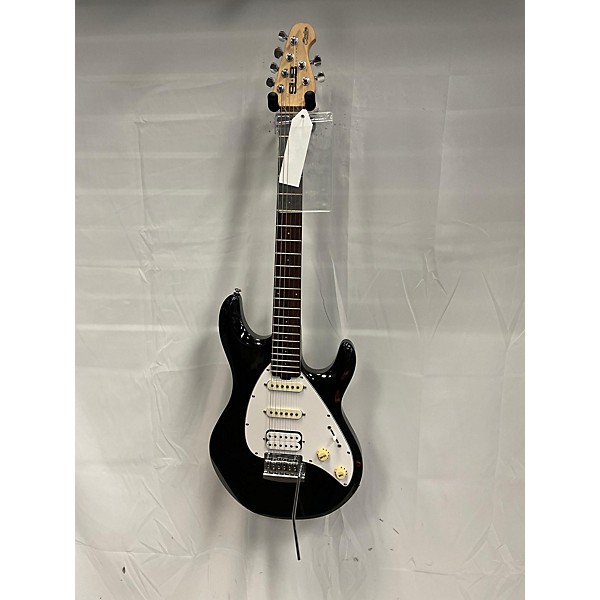 Used Sterling by Music Man Used Sterling By Music Man Sub Silo 3 Black Solid Body Electric Guitar