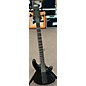 Used Used Schecter Guitar Research Stiletto Stealth Flat Black Electric Bass Guitar thumbnail