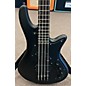 Used Used Schecter Guitar Research Stiletto Stealth Flat Black Electric Bass Guitar