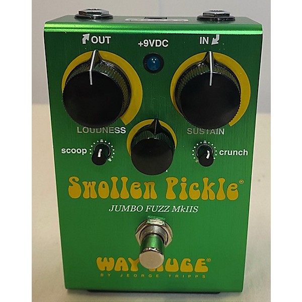 Used Way Huge Electronics WHE401 Swollen Pickle MKII Super Jumbo Fuzz Effect Pedal