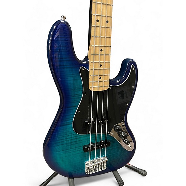 Used Fender Used Fender Player Jazz Bass Trans Blue Electric Bass Guitar