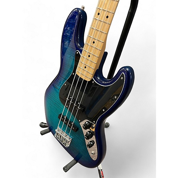 Used Fender Used Fender Player Jazz Bass Trans Blue Electric Bass Guitar