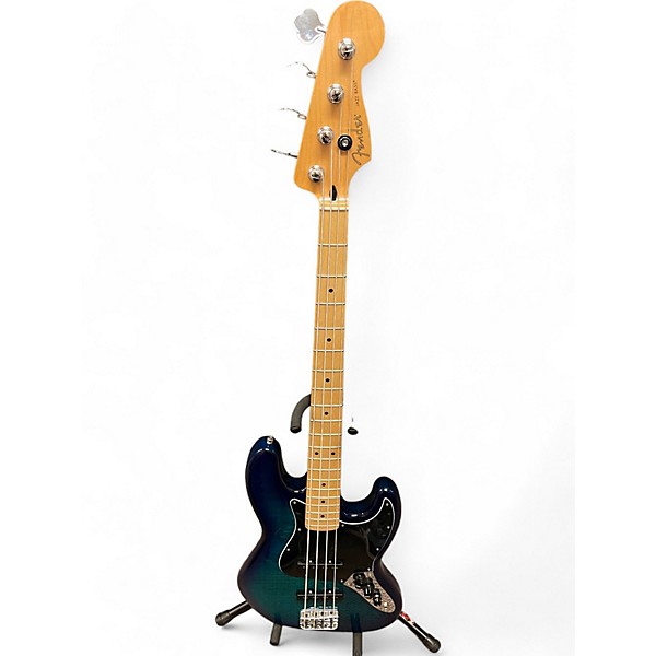 Used Fender Used Fender Player Jazz Bass Trans Blue Electric Bass Guitar