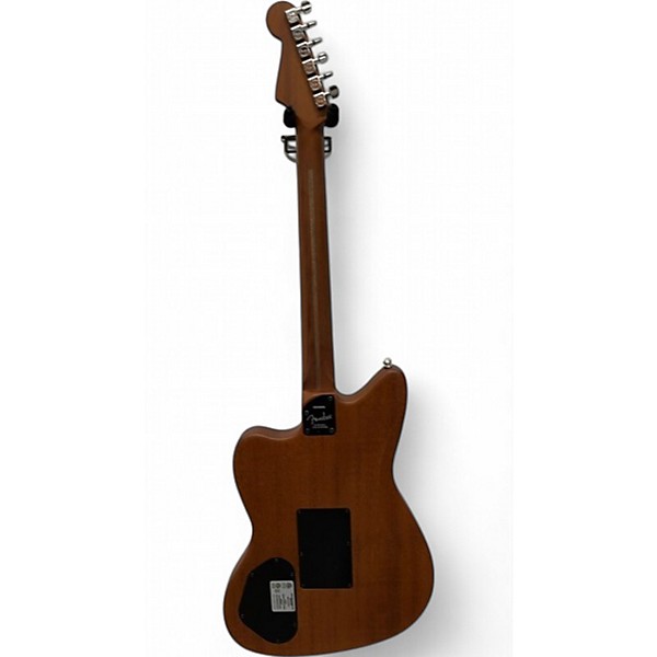 Used Fender Acoustasonic Jazzmaster Natural Acoustic Electric Guitar