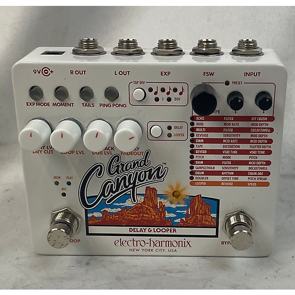 Used Used Electro-Harmonix Grand Canyon Delay And Looper Effect Pedal