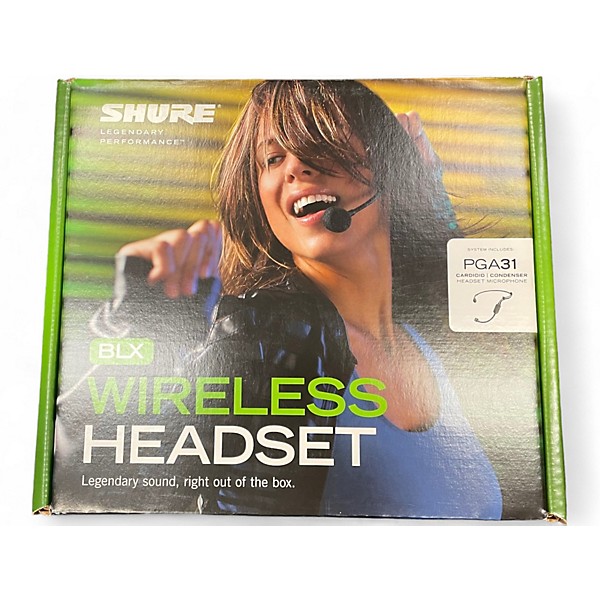 Used Used SHURE BLX14 HEADSET WIRELESS Headset Wireless System