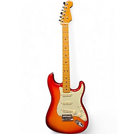 Used 2019 Fender American Ultra Stratocaster Plasma Red Burst Solid Body Electric Guitar
