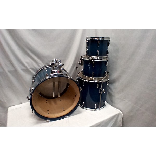 Used Pearl Used Pearl 4 piece Export Blue Burst Drum Kit