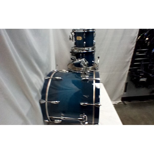 Used Pearl Used Pearl 4 piece Export Blue Burst Drum Kit