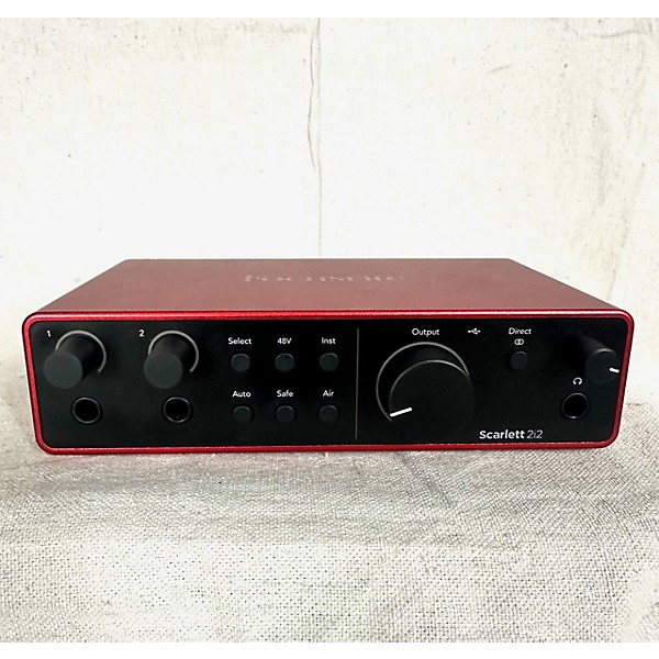 Used Focusrite Used Focusrite 2i2 Gen 4 Audio Interface