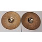 Used Zildjian 14in A Custom Hi Hat Pair Cymbal