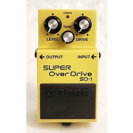 Used BOSS Used BOSS SD1 Super Overdrive Effect Pedal