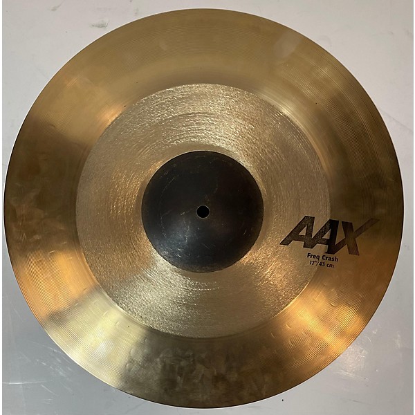 Used SABIAN Used SABIAN 17in AAX Frequency Crash Cymbal