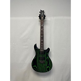 Used PRS Used PRS Se Swamp Ash Ce 24 Sandblasted Green Solid Body Electric Guitar