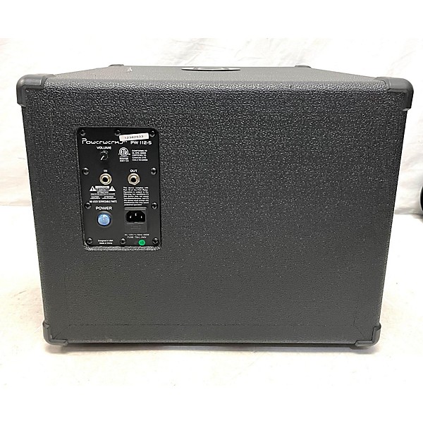 Used Used POWERWORKS PW112-S Powered Speaker