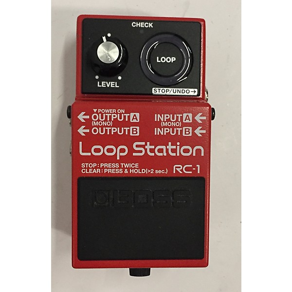 Used BOSS RC1 Loop Station Pedal