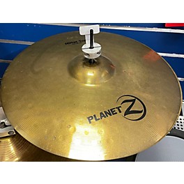 Used Zildjian 14in Planet Z Hi Hat Pair Cymbal