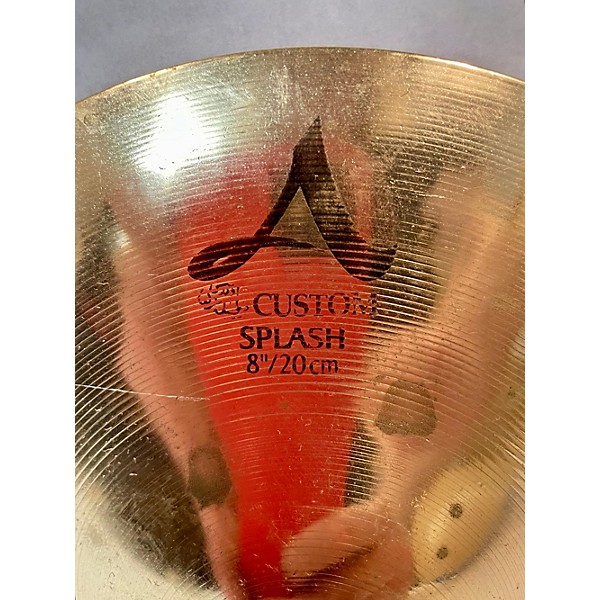 Used Zildjian Used Zildjian 8in A Custom Splash Cymbal