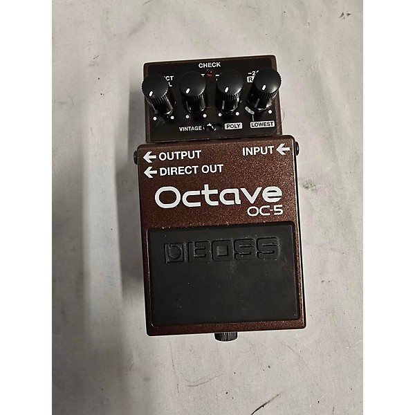 Used BOSS Used BOSS Octave OC-5 Effect Pedal