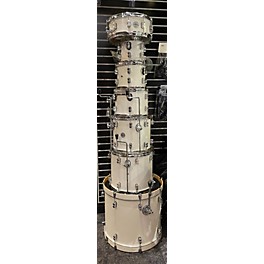 Used Fender Used PDP By DW 7 piece Concept Series Alpine White Drum Kit