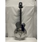 Used Gretsch Guitars Used Gretsch Guitars G6118T ISV Anniversary SILVER AND BLUE Hollow Body Electric Guitar thumbnail