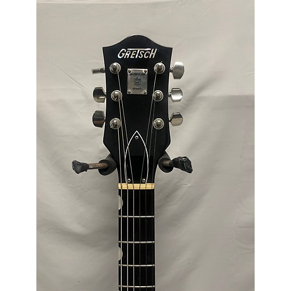 Used Gretsch Guitars Used Gretsch Guitars G6118T ISV Anniversary SILVER AND BLUE Hollow Body Electric Guitar