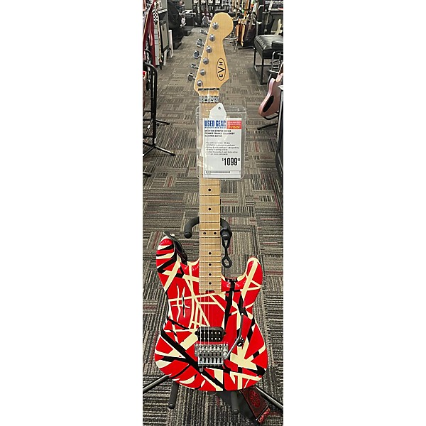 Used EVH Used EVH Striped Series Frankie Frankie Solid Body Electric Guitar