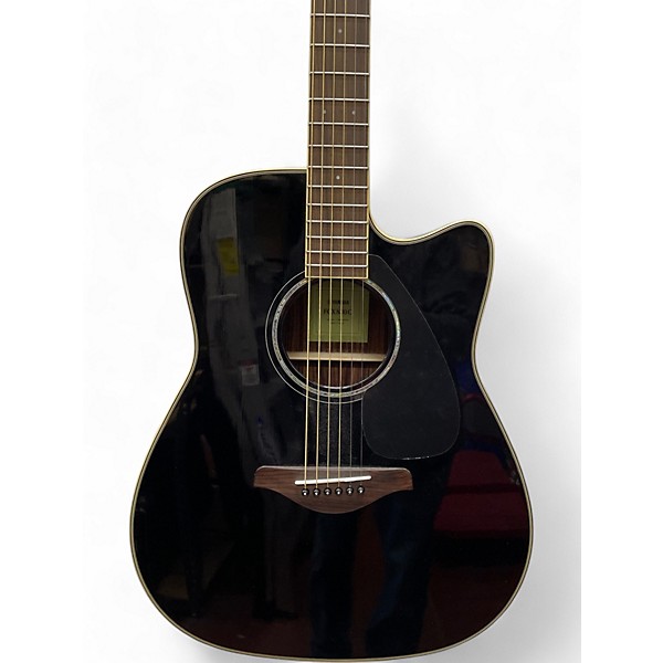 Used Yamaha Used Yamaha FGX830 Black Acoustic Guitar