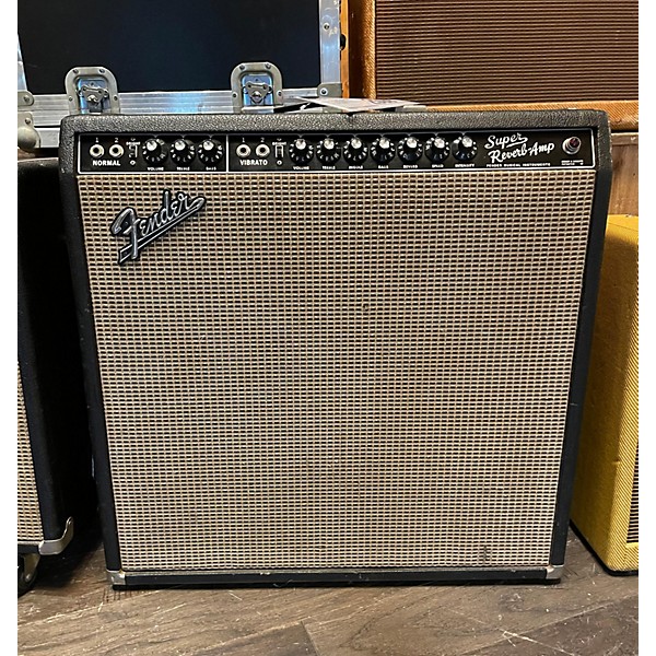 Vintage 1965 Fender Super Reverb 4x10 Tube Guitar Combo Amp